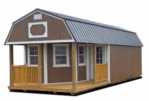 Deluxe Side Lofted Barn Cabin-image