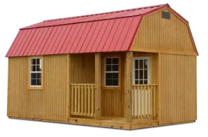 Side Lofted Barn Cabin-image