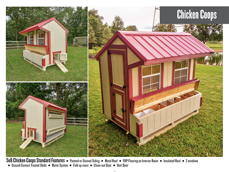 5x8 Chicken Coops-image