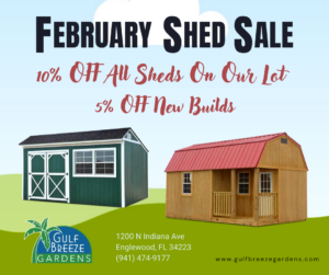 February Weather King Sheds